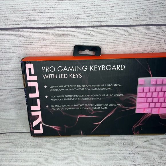 vivitar Video Games & Consoles Lvlup Pro Gaming Keyboard W Led Keys
